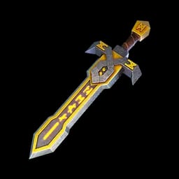 Guardian's Runic Longsword