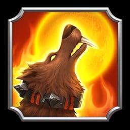 Howl of the Wolf-Spirit · Call of Dragons heroe skill icon